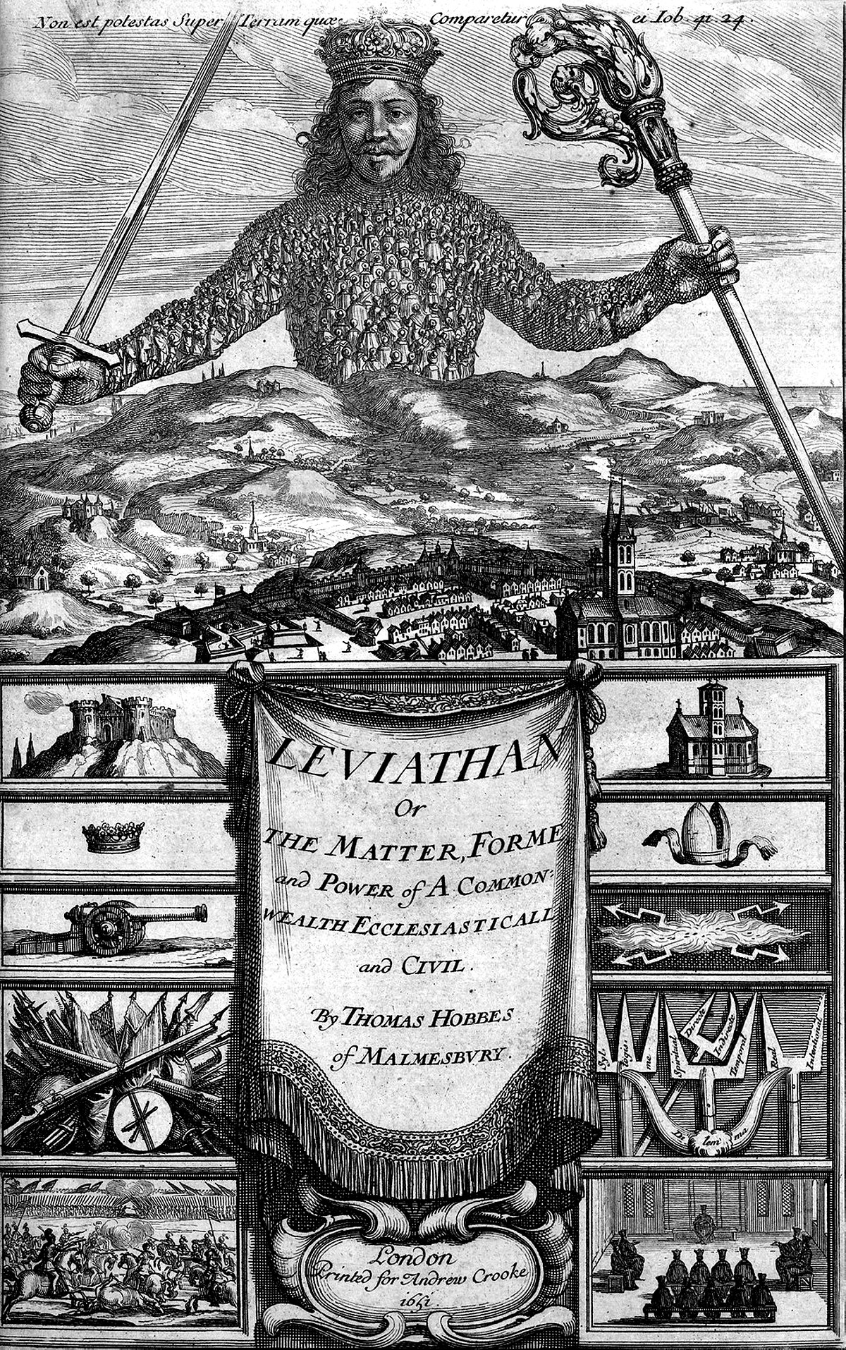 Thomas Hobbes’ Leviathan uit 1651